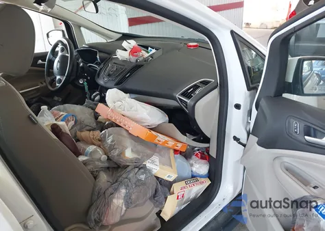 2013 Ford C-Max Hybrid Se from USA, damaged, VIN 1FADP5AU2DL541573